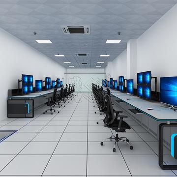 工厂监控室操作台调度指挥中心控制台机房电脑桌工作操控平台